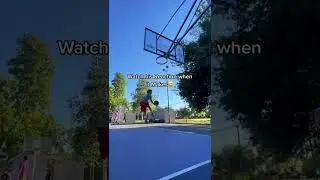 I showed cool Homeless man a crazy layup🥹🏀
