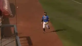 Sever's leaping catch for Akron