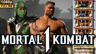 MK1 *INVASION REPTILE* KLASSIC TOWER GAMEPLAY!! (JAX AS KAMEO) 1080p 60 FPS (MORTAL KOMBAT 1) MK12