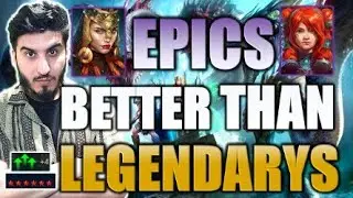 Nightmare Team Carried By Epics DPS! Alika + Gala Longbraids! Raid Shadow Legends