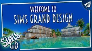 Real Architect Designs House In Sims 4 - Speed Build & Cinematic Tours