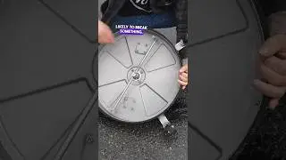 How To Clean A Driveway FAST!  #cleaningmotivation #pressurewashing #shorts