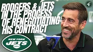 REPORT: Aaron Rodgers & New York Jets "Are in the Process of Renegotiating His Contract"