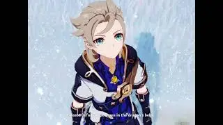 Genshin Impact - Albedo’s Cutscene (Shadow Amids Snowstorm’s)
