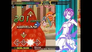 Shine - TOMOSUKE feat. Adreana Expert FC (Dance Dance Revolution: X2) HD Gameplay (PS2)
