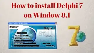 How to set up Delphi​ 7 on Windows 8.1 (khmer speak)