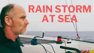 Rain Storm at Sea | Solo Sailing | Antigua to Bermuda