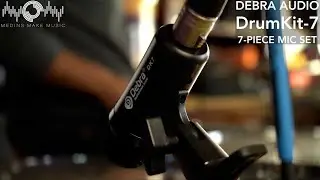 Debra Audio DK7 7-Piece Mic Set Demo and Review