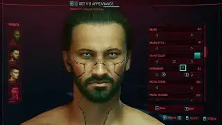 Cyberpunk 2077: Goro Takemura character creation