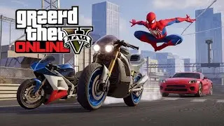 GTA V Bike spider-man 21 #brbadalyt #shorts #gta #gta5