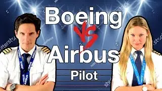 BOEING vs AIRBUS pilot / DUTCHPILOTGIRL vs CAPTAIN JOE