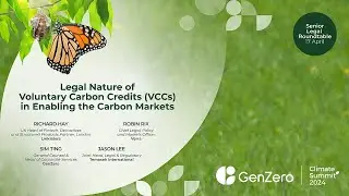 Legal Nature of Voluntary Carbon Credits (VCCs) in Enabling the Carbon Markets | 17 April