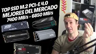 TOP SSD PCI-E 4.0 NVME M.2 | MEJORES SSD DEL MERCADO, PRECIO Y RENDIMIENTO ¡INCREIBLES!