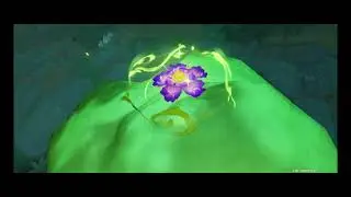 Use the Kusava to break the seal on the Barsam Flower All (3/3) - Genshin Impact