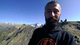 Экскурсия на Домбай с НБВШ (2017), хребет Мусса-Ачитара: съемка с квадрокоптера