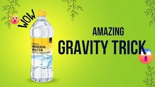 How a toothpick Can Hold a Water Bottle | Bottle in air