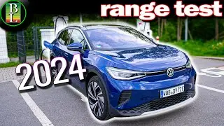 130 km/h range test in the new (2024) VW Id.4 with software problems