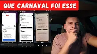 💥QUE CARNAVAL FOI ESSE NA UBER 😔😔 #uber #99pop #indriver
