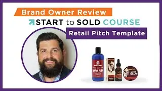 Brand Owner Reviews "START to SOLD Pitch Template Download" by Emily Anne Page (Men's Grooming)