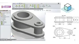 SolidWorks Tutorial # 35 Exercise | Solidworks Tutorial for Beginners