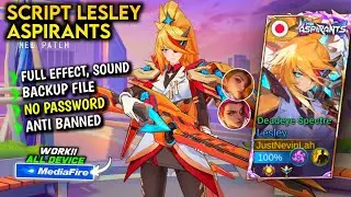Script Skin Lesley Aspirants Deadeye Spectre Terbaru || No Password || Full Effect Voice