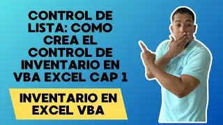 Control de lista: Como Crea el Control de inventario en vba excel cap 1 