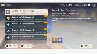 FREE Primogems Redeem Codes 😱 | Genshin Impact Latest Codes 2026 | GamerSsk7