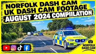 UK Dash Cam Footage Compilation August 2024 | Dangerous Driving | Dodgy Drivers | UK Roads | UKDCF