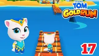 Talking Tom Gold Run Gameplay Walkthrough Part 17 (Android/iOS) Genie Angela - Full Screen