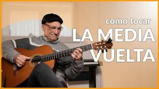 🎶 Como tocar LA MEDIA VUELTA  en Guitarra🎸