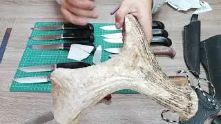 Ножи по акции/ Доводка ножа на мусате!