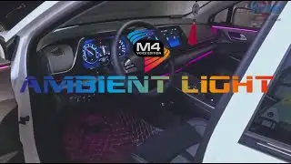 Установка атмосферной подсветки салона Ambient Light М4