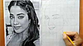 Grid method for  Drawing Outlines.