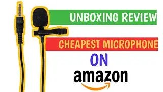 Lavalier Microphone | Collar Microphone | best buy lavalier microphone | Unboxing & Review