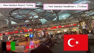 New Istanbul Airport, Turkey / Yeni İstanbul Havalimanı, Türkiye 2022/The best airport in the world