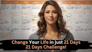 How to Change your Life in 21 Days Challenge | Easiest & Fastest Way To Change HABITS