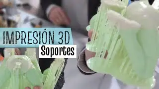 Impresión 3D Resina (Soportes) #impresion3d #impresoen3d
