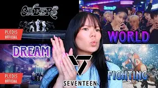 1st Reacting to Seventeen (Cheers & Fighting)