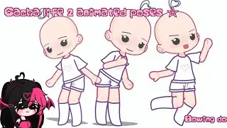 Free GL2 Animated Poses ☆ Part 1 • Bowing down | #gachalife2 #animation #poses