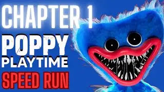 POPPY PLAYTIME SPEED RUN CHAPTER 1 @ekipostkrt @kroenenfeathers @egemermer3162