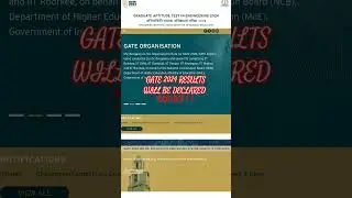GATE 2024 RESULTS!! JUST FEW HOURS BEFORE GATE 2024 RESULTS