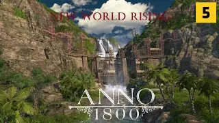 Anno 1800 - New World Rising | All DLCs | Building the Dam | Hooked Gamer Presents