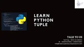 Python Tuple Tutorial for Beginner | Python Programming | Indian Cyber Security Solutions