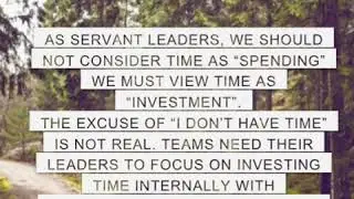 Monday  Morning Leadership - 12 Part Series - #Service Lesson(s) 7/12