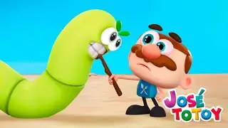 Детский мультфильм | Жозе Тотой и история о гигантской гусенице!!!