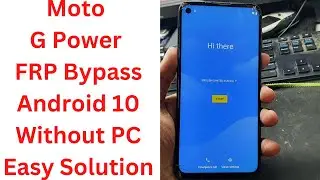 Moto G Power FRP Bypass Android 10 Without PC || moto g power frp bypass | xt2041dl frp bypass