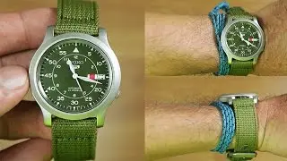 SEIKO 5 SNK805 AUTOMATIC GREEN - UNBOXING