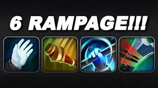 6 RAMPAGE IN A ROW ONE HIT ONE KILL | Dota 2 Ability Draft
