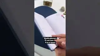 Our Advanced Planner with extra planning space! 