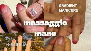 💅 ASMR Unghie Sfumate in modo coreano e massaggio 🤲 🤛 | TIRAMI SOOK